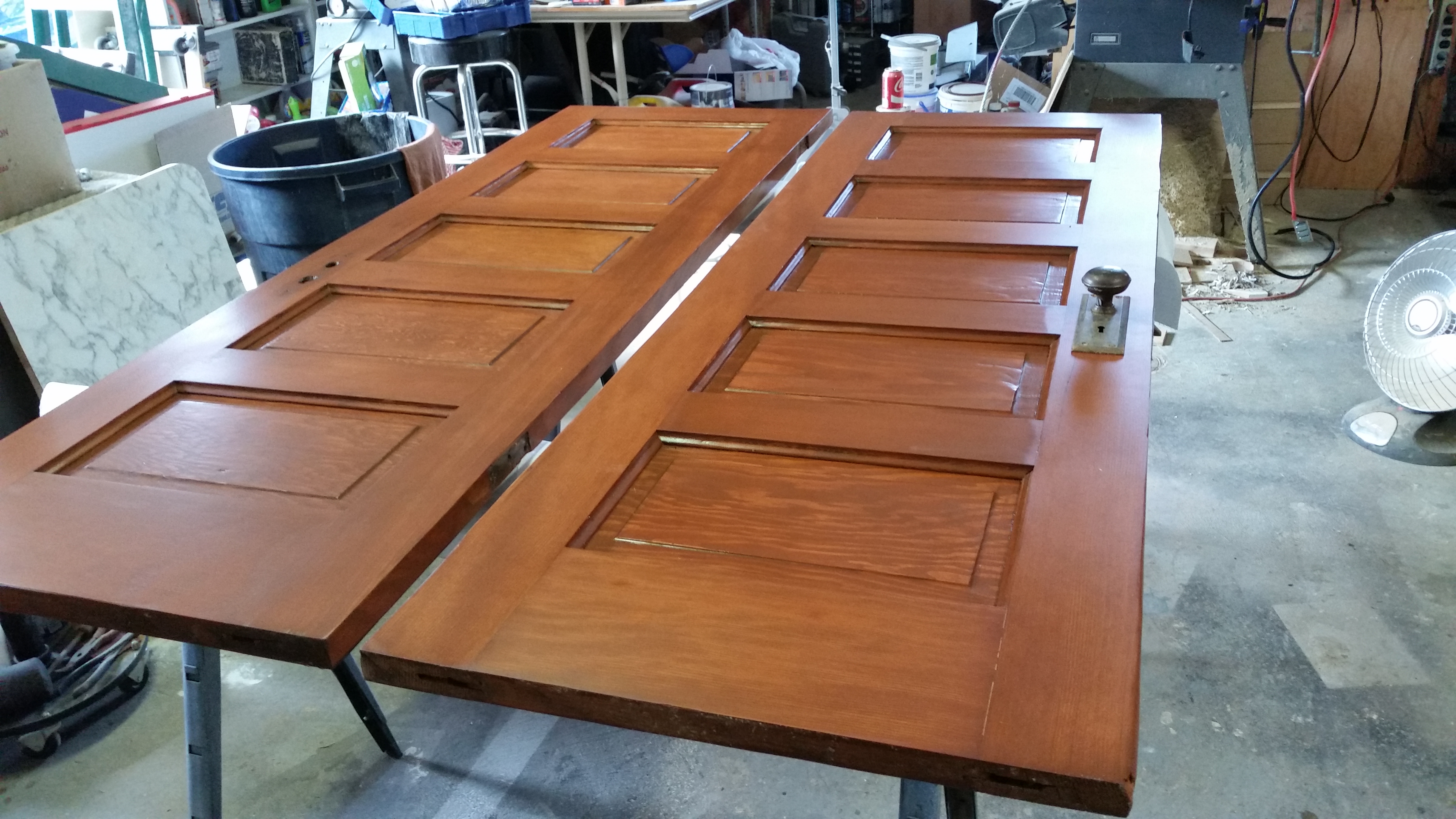 Stripping and Refinishing raised-panel doors – part 2